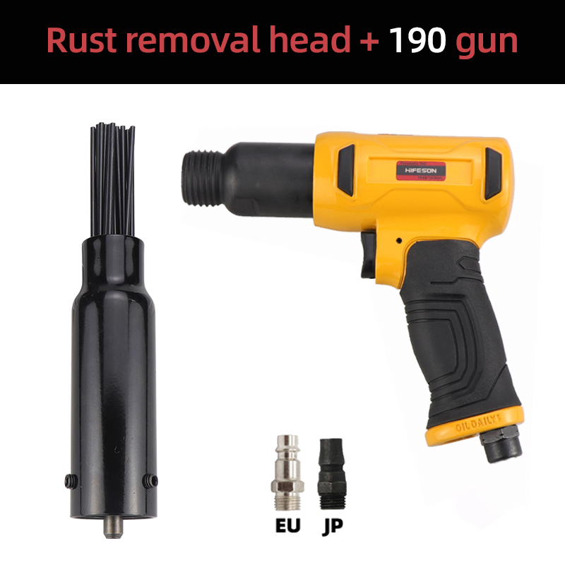 New Hifeson High Quality Pneumatic Air Needle Scalers Rust Removal Gun