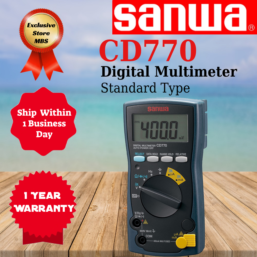 Sanwa Cd Digital Multimeter Lazada Singapore