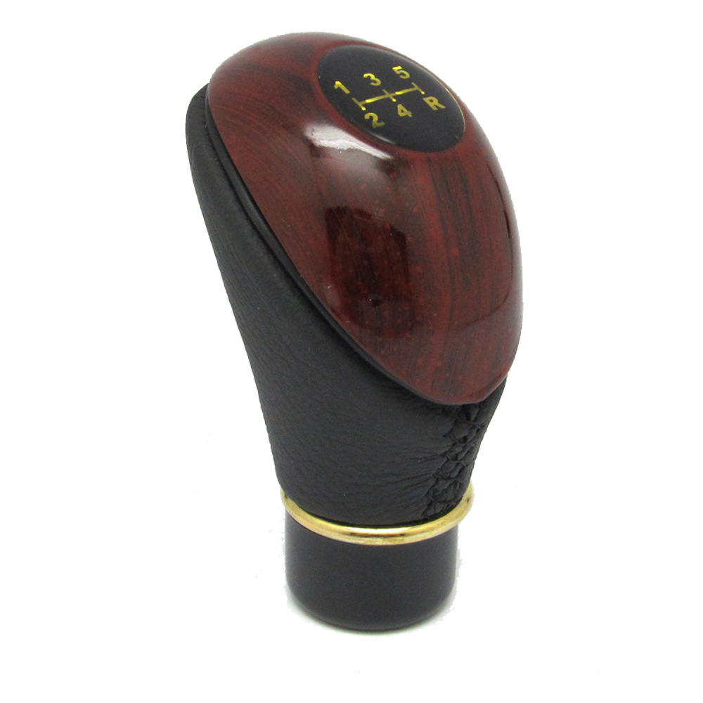 Kecepatan Universal Shift Knob R Pu Kulit Perpindahan Gigi