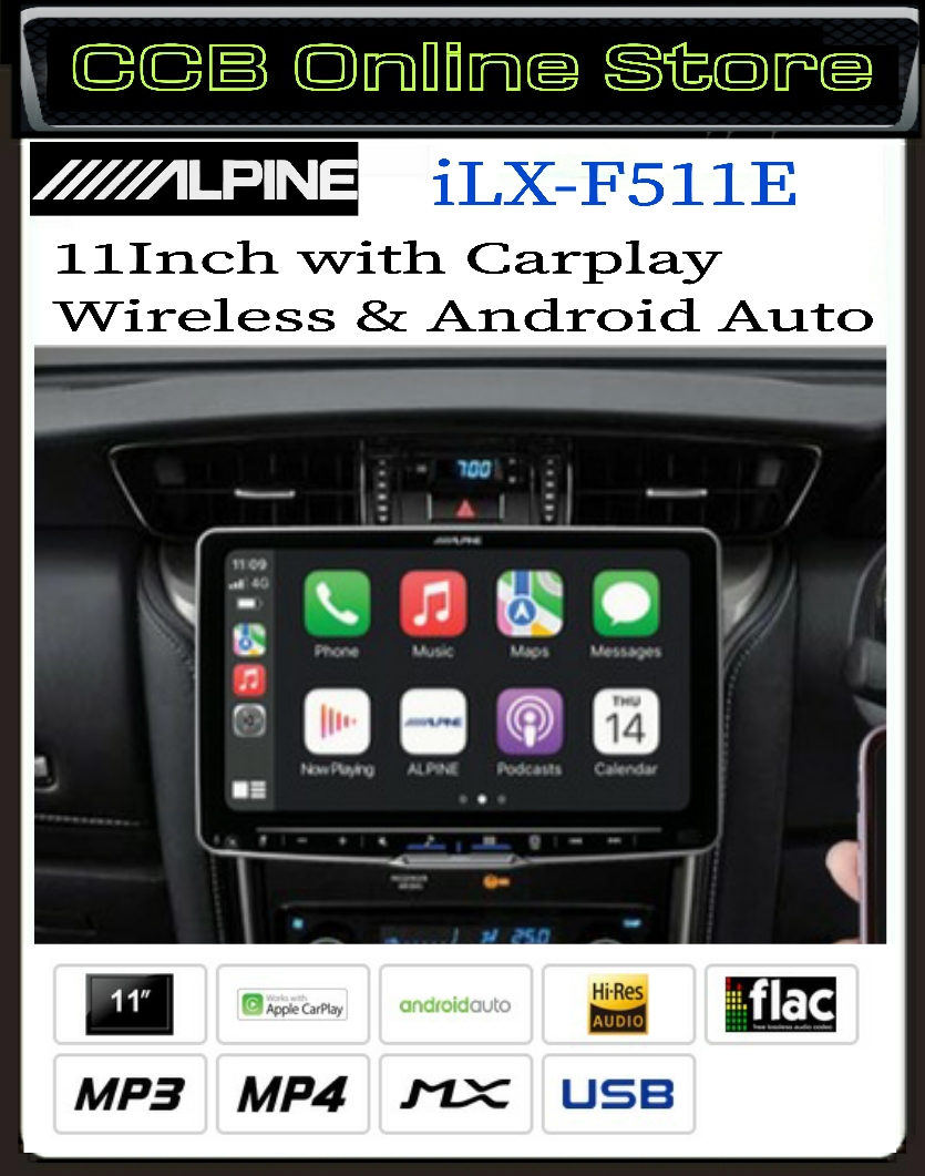 Alpine Ilx F E Inch With Carplay Wireless And Android Auto Plus