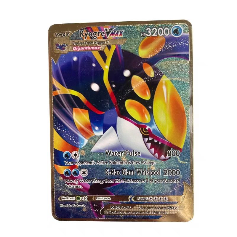 New Pokemon Metal Card Greninja Miraidon Rayquaza Vstar Hp Pokemon