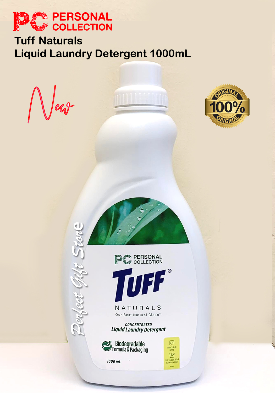 Tuff Naturals Liquid Laundry Detergent 1000mL Lazada PH