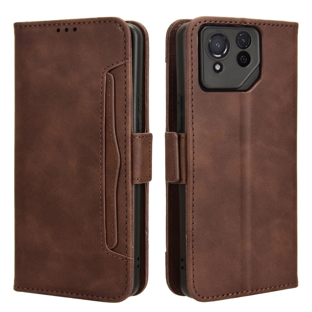 Shockproof Case Leather Slot Removable For Asus Rog Phone Pro G