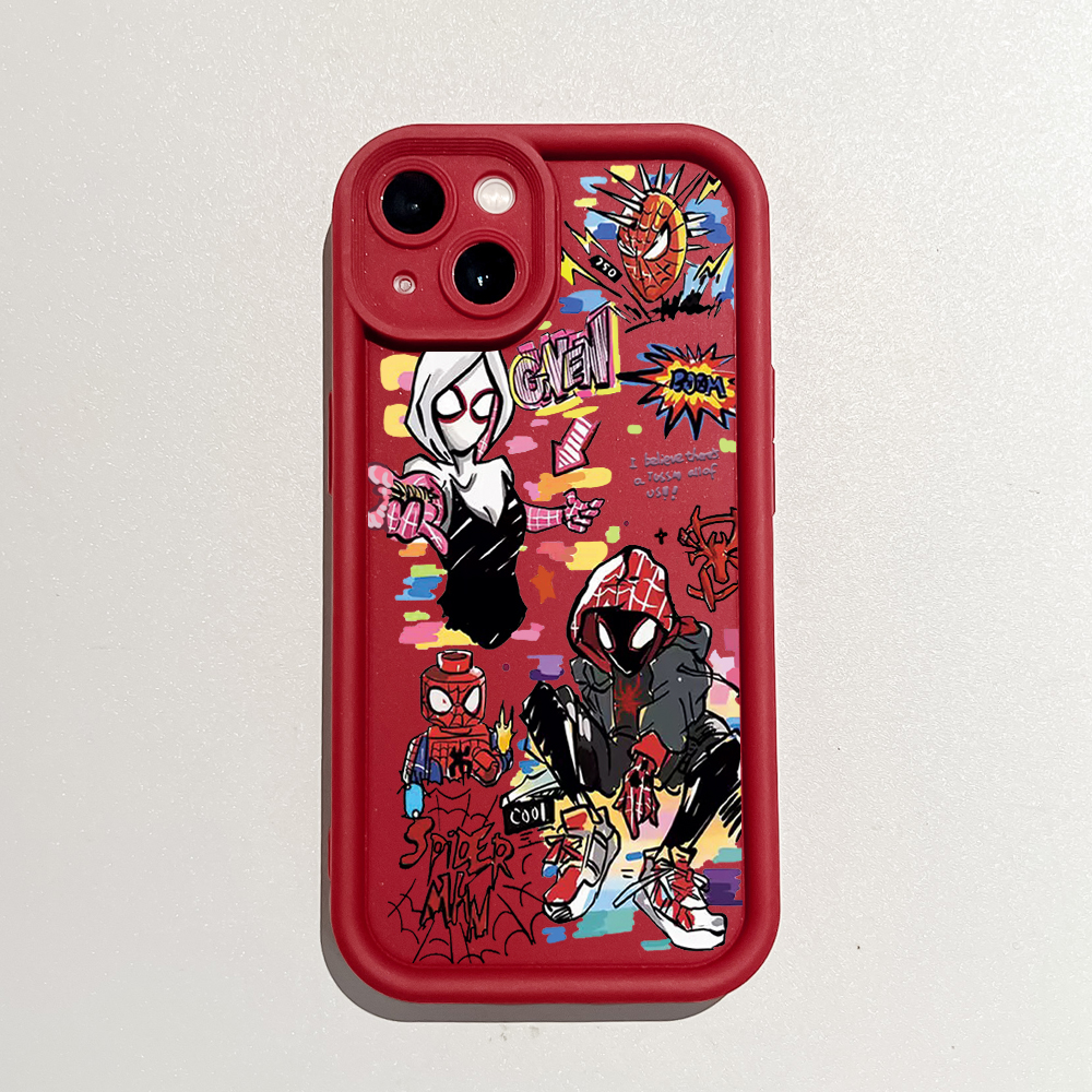 Hontinga For Infinix Smart Hot I Back Cover Gwen Spider Man Pattern
