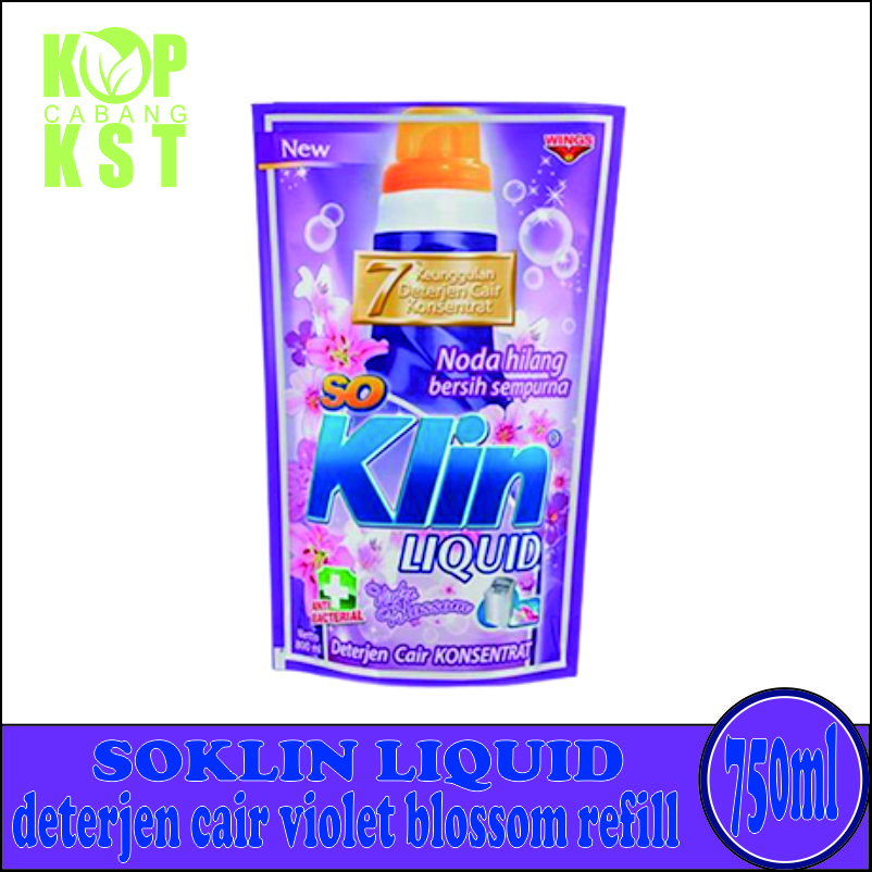 So Klin Liquid Detergent Perfume Collection Violet Korean Camellia