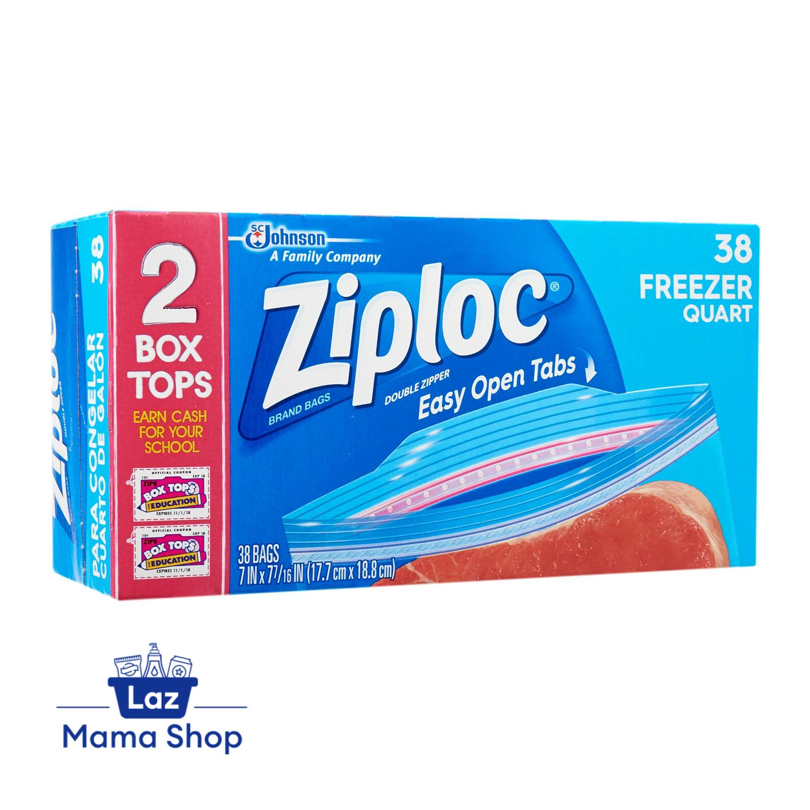 Ziploc Freezer Bags Quart Value Pack Laz Mama Shop Lazada Singapore