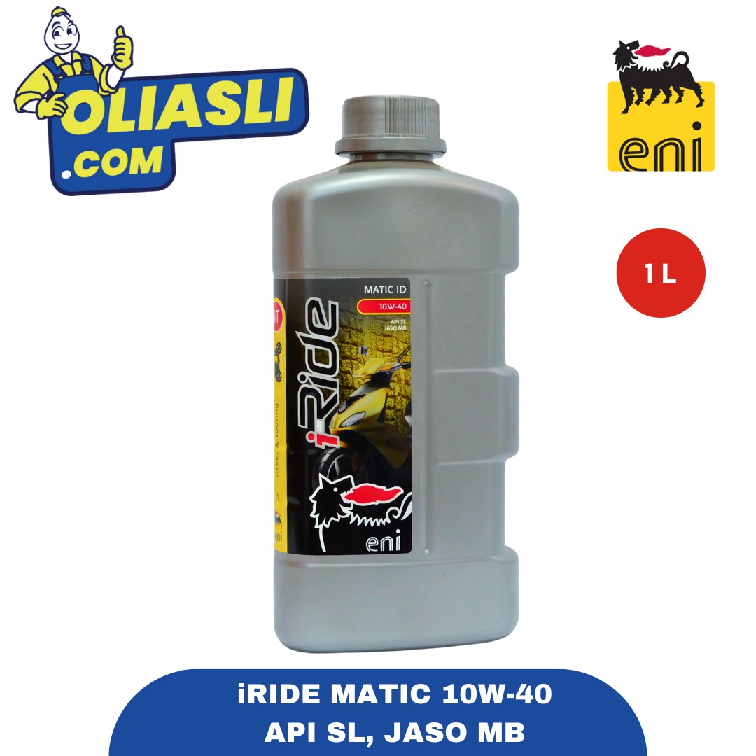 ENI IRide 10W40 1L Oli Motor Matic Lazada Indonesia