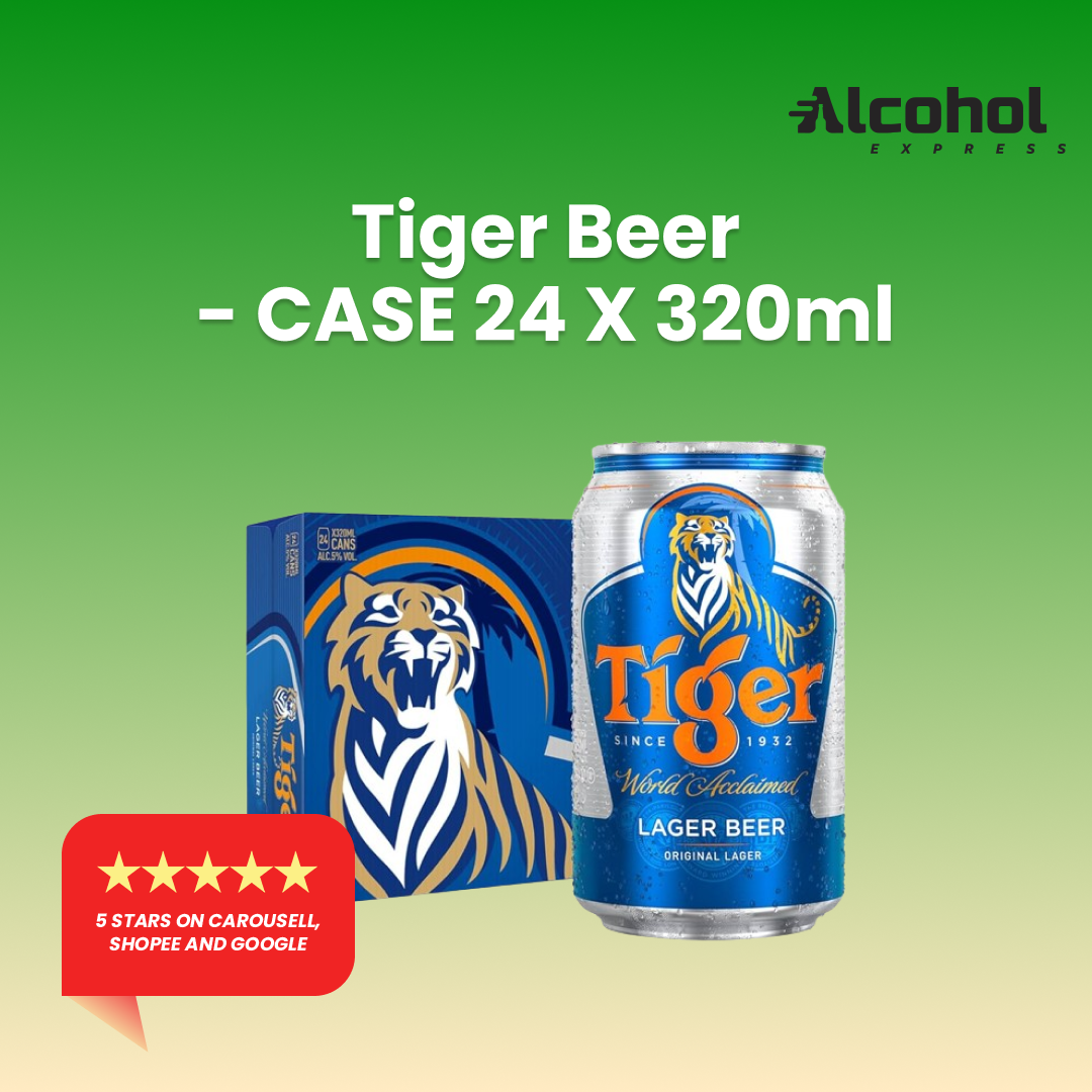 Tiger Beer Can 24 X 320ml Lazada Singapore