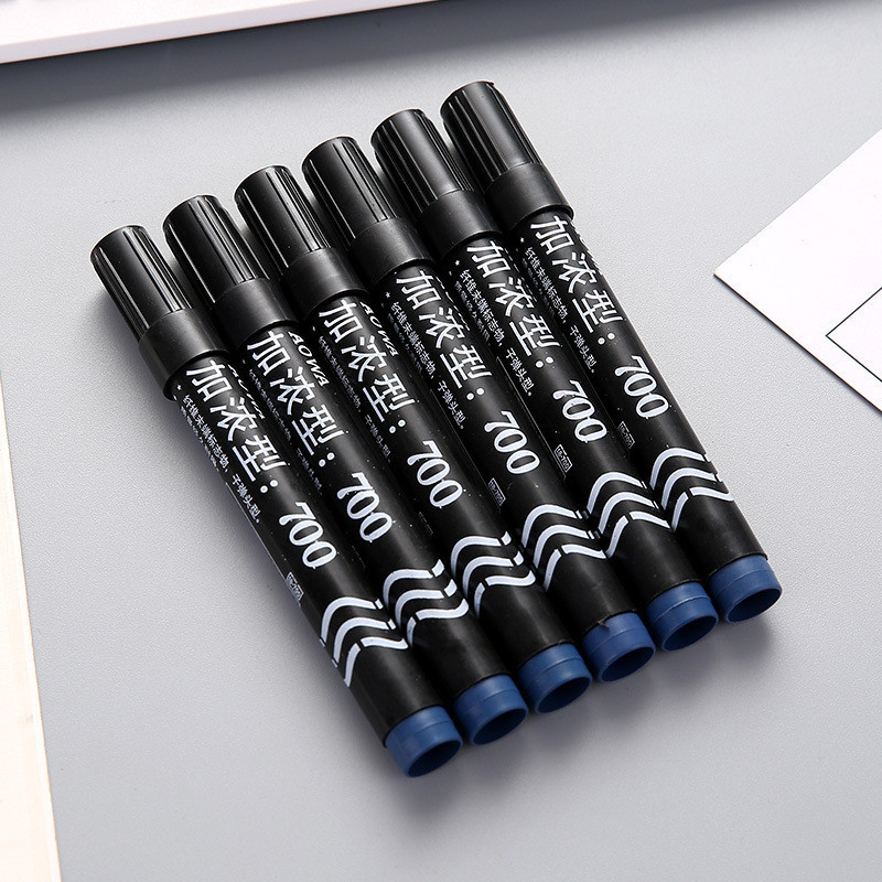 Marker Permanent Spidol Hitam Biru Merah Tahan Air Alat Tulis