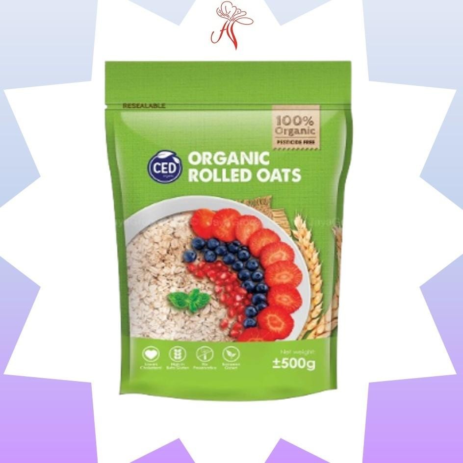 Ced Organic Rolled Oats G Huat Tiong Lazada