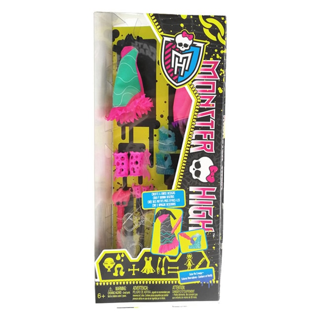 Monster High Barbie Doll Color Changing Doll Scene Set Monster Add On