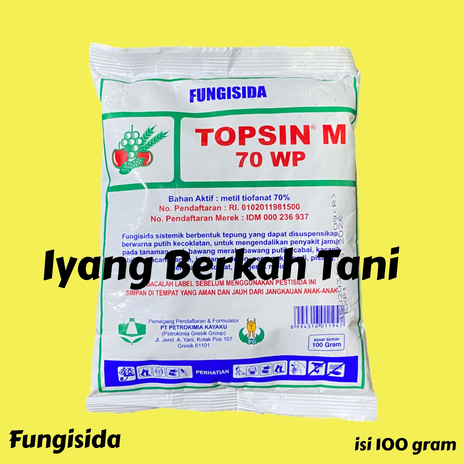 Fungisida Bubuk TOPSIN M 70WP Kemasan 100gram Lazada Indonesia