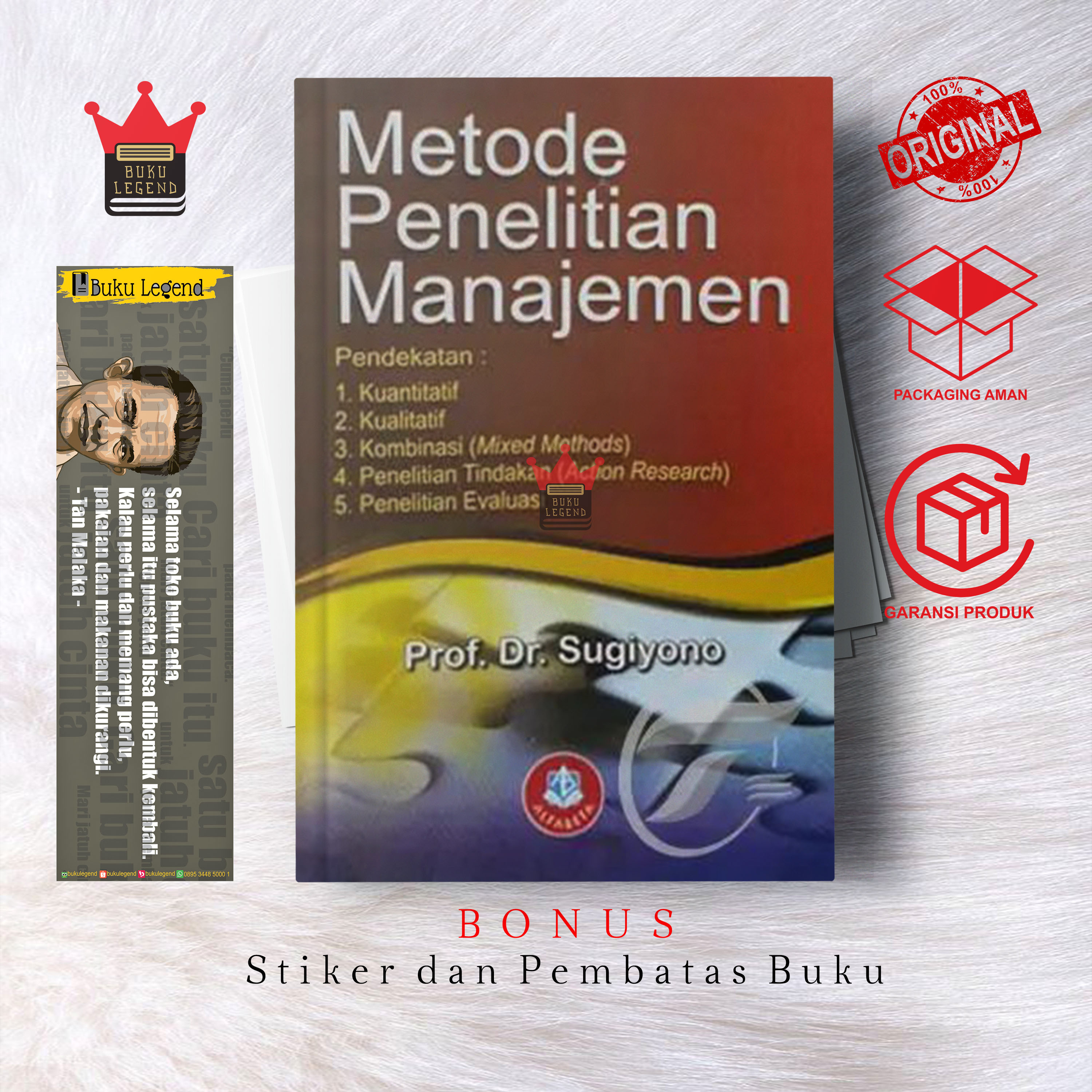 Buku Metode Penelitian Manajemen Prof Dr Sugiyono Lazada Indonesia