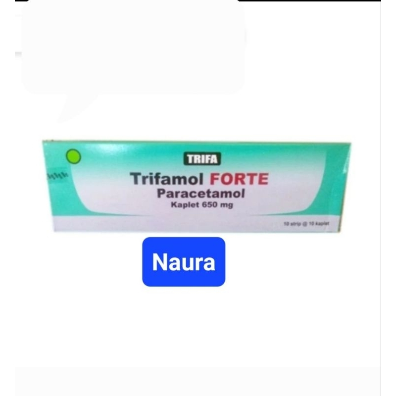 Trifamol 650mg Paracetamol Box Lazada Indonesia