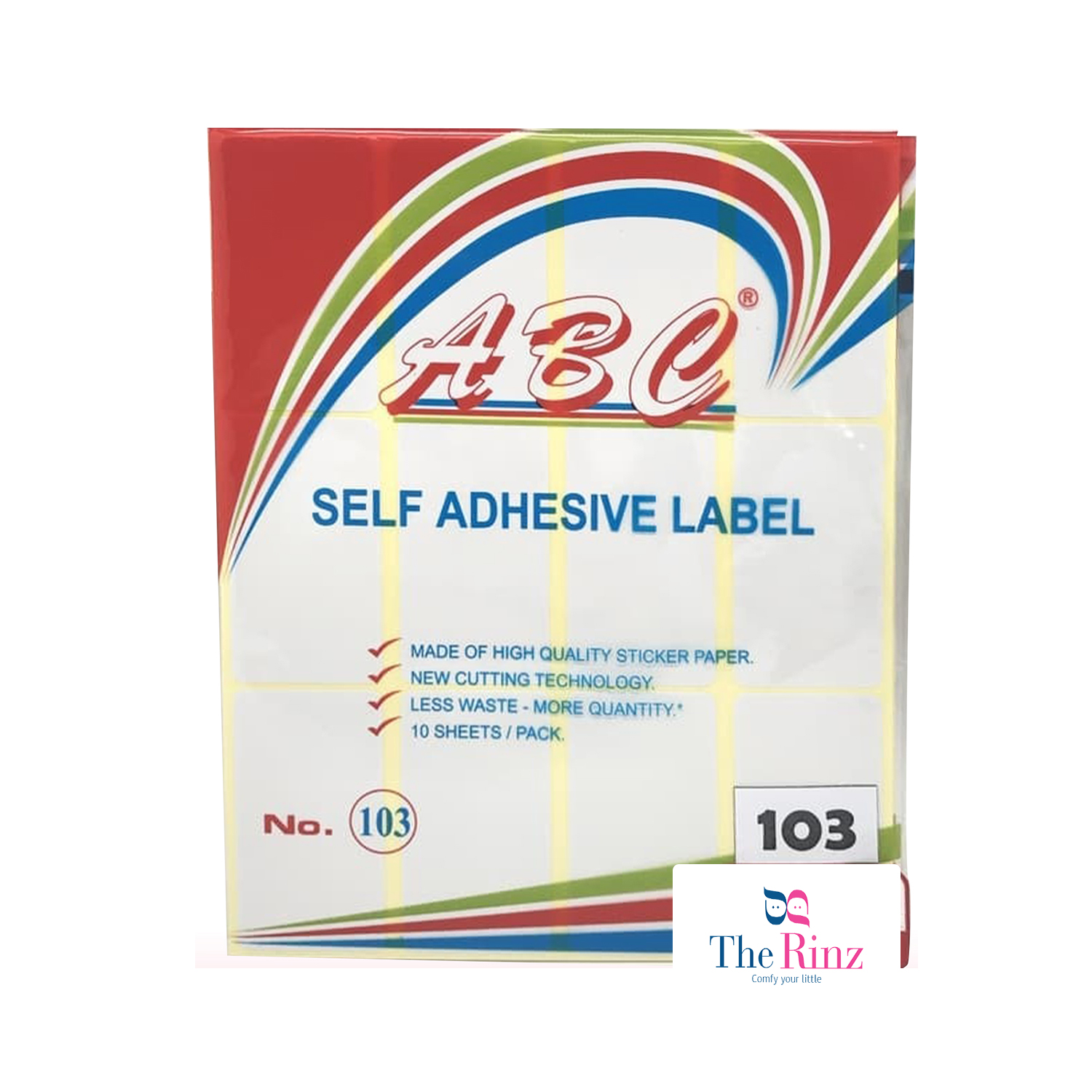 Stiker Label Abc No Self Adhesive Label Label Undangan Lazada