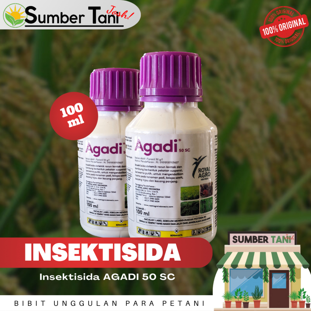 Insektisida Agadi Sc Kemasan Ml Lazada Indonesia