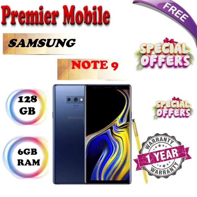 Samsung Note 9 128GB 1 Year Samsung Warranty