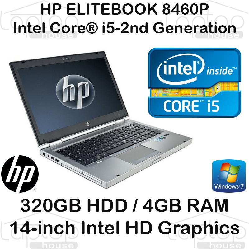 (REFURBISHED) HP Elitebook 8460 i5 2nd Gen 2410M