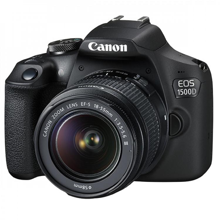 CANON EOS 1500D with EF-S 18-55MM F/3.5-5.6 IS II LENS ( warranty ) +EF50mm/1.8 STM