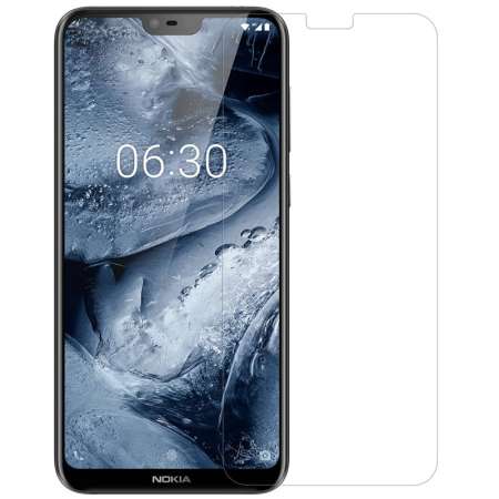 2 ชิ้น/ล็อต NILLKIN HD ปกป้องหน้าจอ PET ฟิล์มป้องกันสำหรับ Nokia X6 (รุ่นธรรมดา)