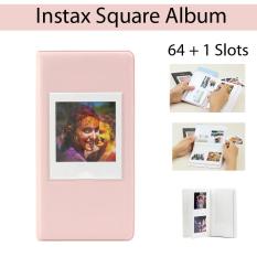 Pink Instax Square Photo Album for Fujifilm Instax Square Film SQ10 SQ6 Camera SP-3 Printer