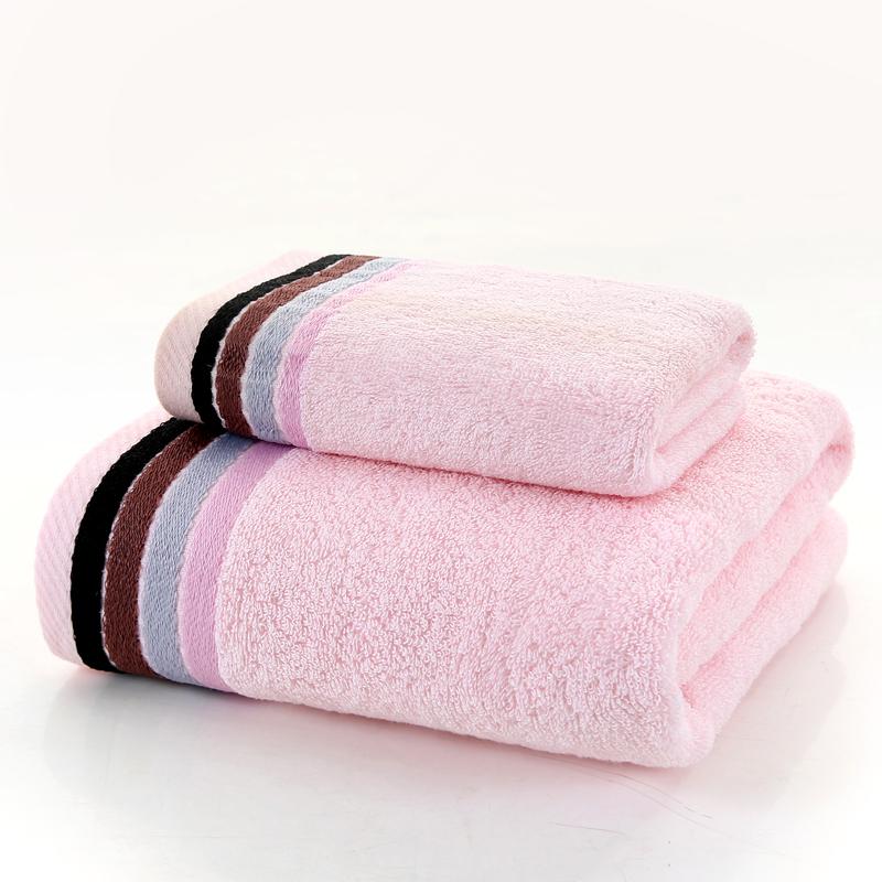 100% Cotton Mềm Mại Hút Nước Người Lớn Khăn Tắm Khăn Mặt