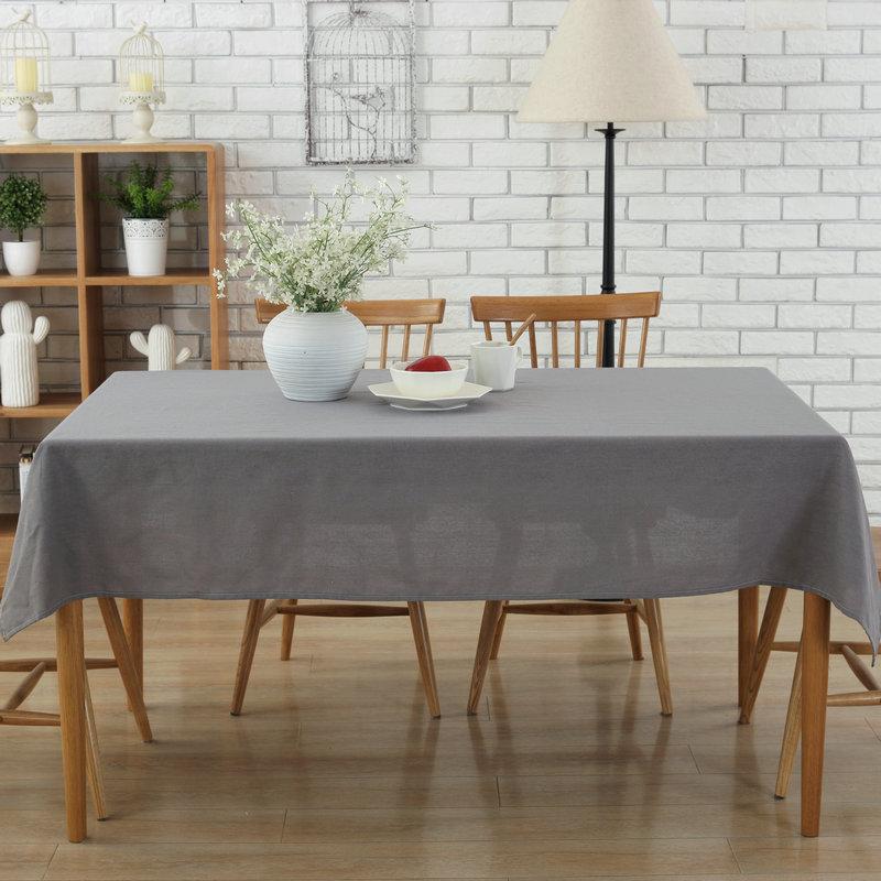 Modern Đơn Giản Không Thấm Nước Linen Solid Color OTR1