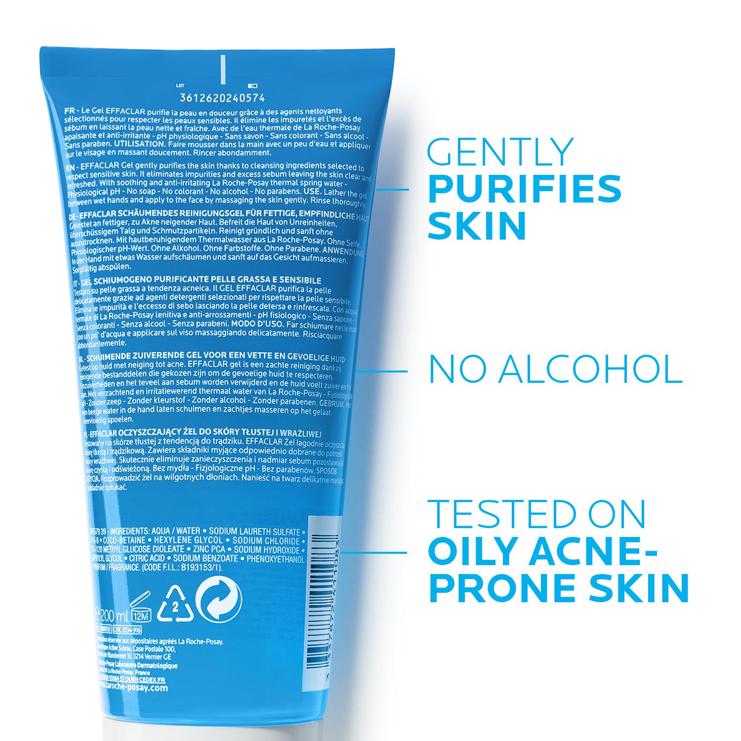 la roche posay cleansing gel
