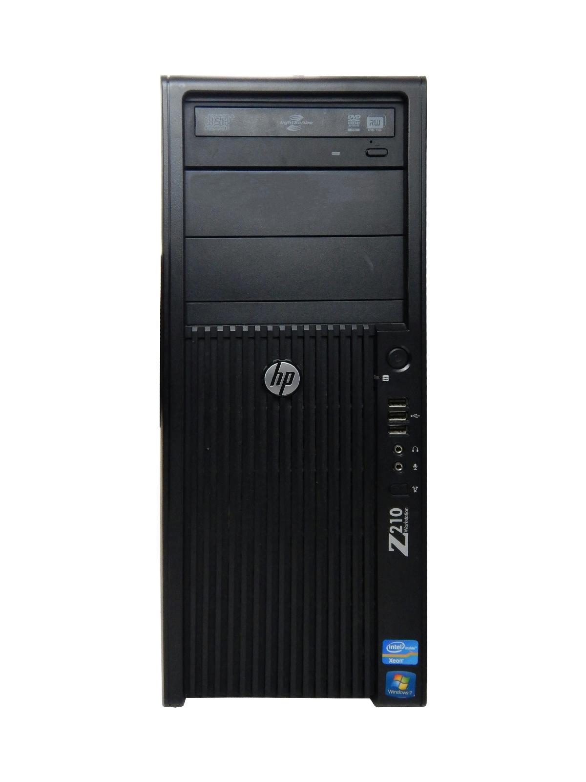 HP Z210 Workstation AMD ATI Radeon R7 250 2GB Intel Xeon Quad Core i5-2500 #3.3Ghz 8GB DDR3 500GB SATA HDD...