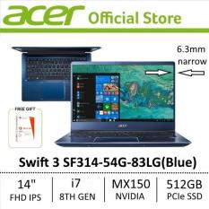 Acer Swift 3 SF314-54G-83LG (Blue) FHD IPS Narrow Bezel Thin and Light Laptop