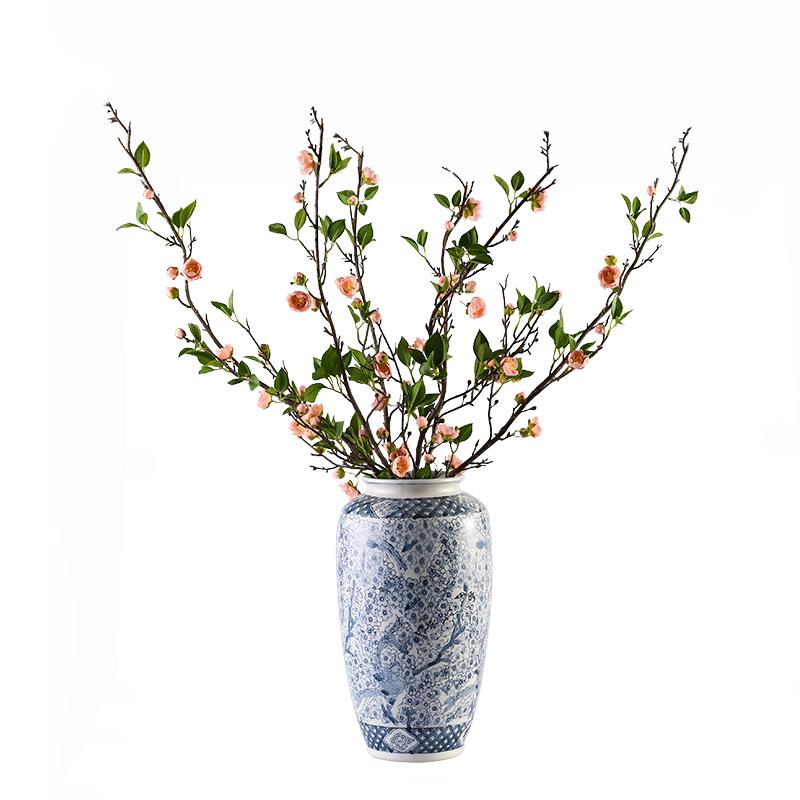[COZYCASA] Tủ Tivi Hoa Giả Cành Dài Begonia Mới Của Trung Quốc Trong Nhà Phòng Khách Hoa Giả Trang Trí Hoa Nghệ Thuật