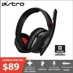 ASTRO Gaming A10 Gaming Headset Gen 1 – Grey/Red – PC