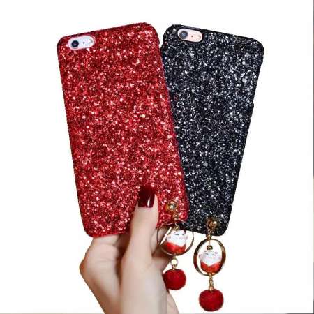 สำหรับ OPPO F7 แมวน่ารัก Glitter FUR Ball สำหรับ OPPO F7 ครอบคลุม Hard กรณี