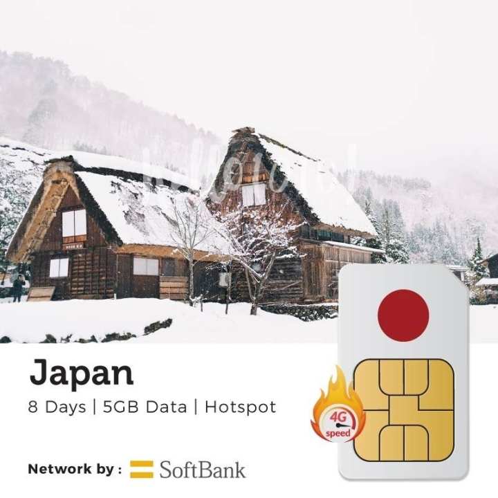 japan travel sim softbank