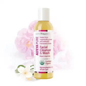 alteya organics face wash