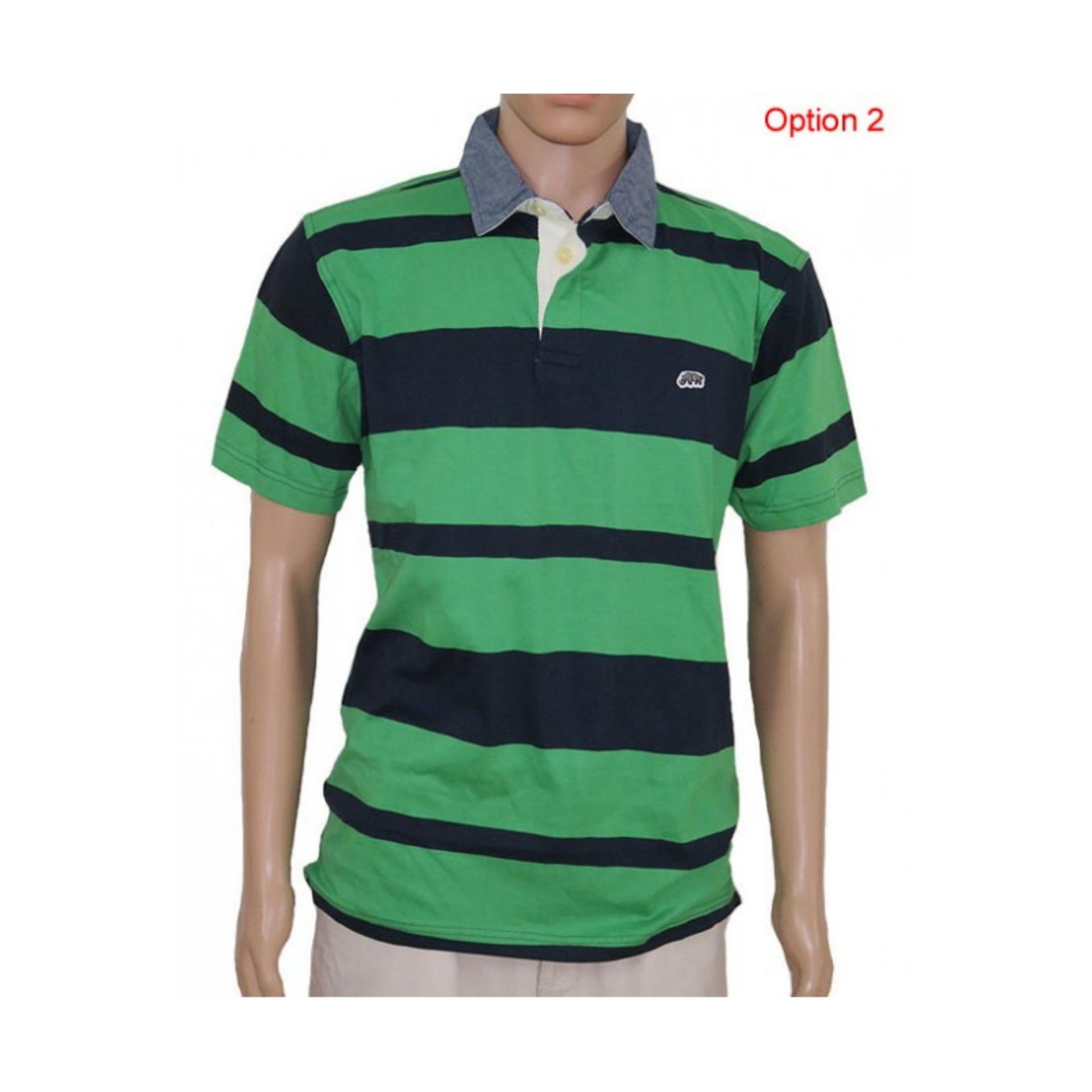 mens striped polo