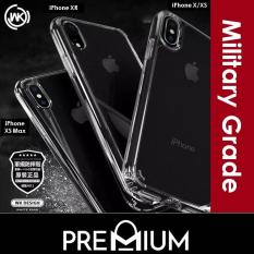 WK Military Grade TPU Case Casing Cover Ultra Armor + Gel Hybrid For iPhone X XR Xs MAX 8 7 Plus