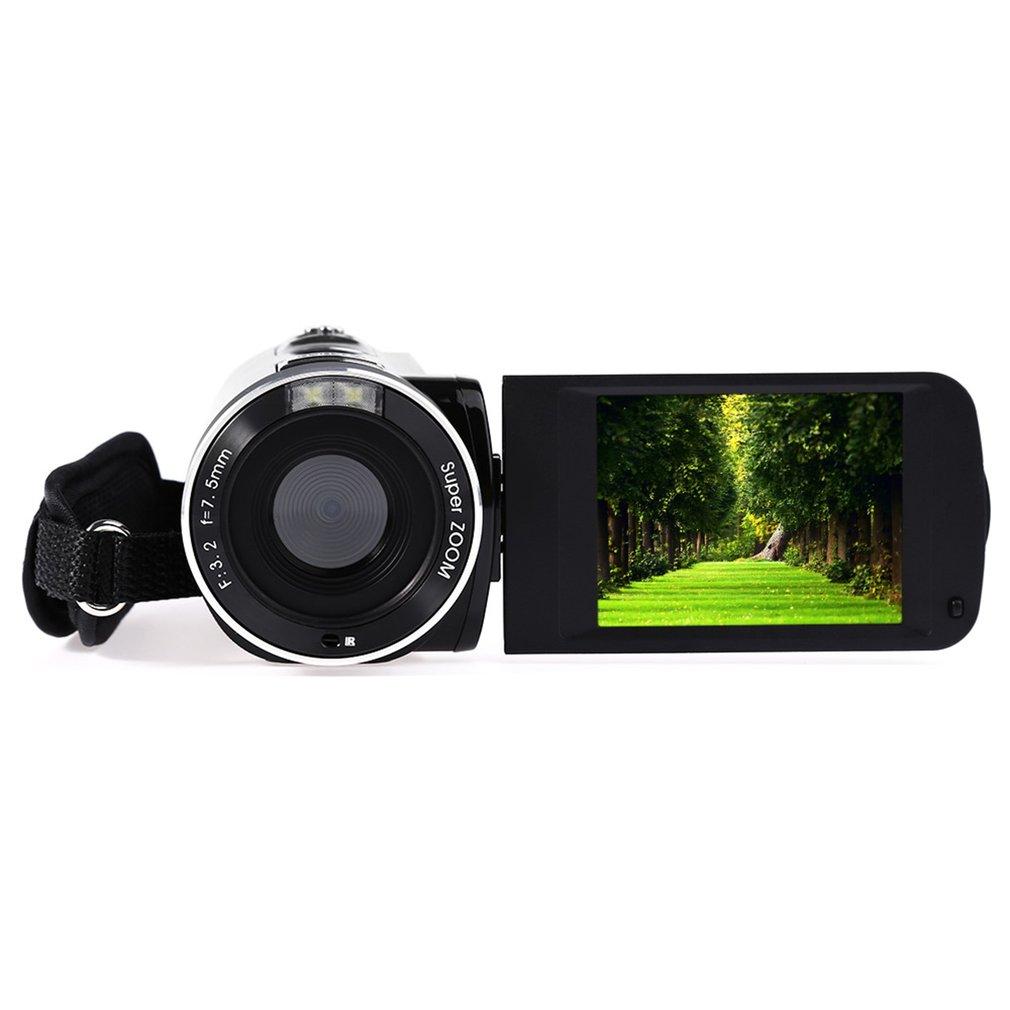 QNSTAR AMK-DV161 Digital Cameras 2.7 inch Professional Video HD 720P Max 24MP Camera Black