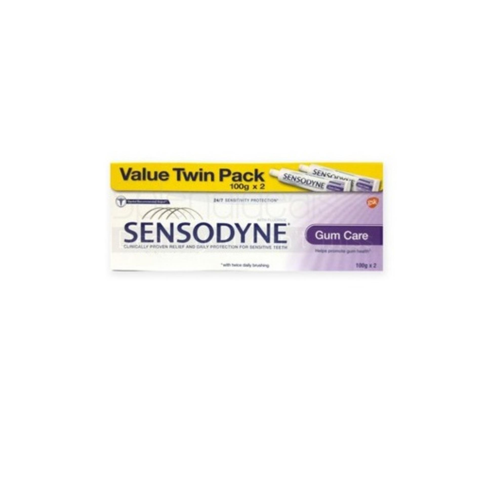 sensodyne gum care twin pack