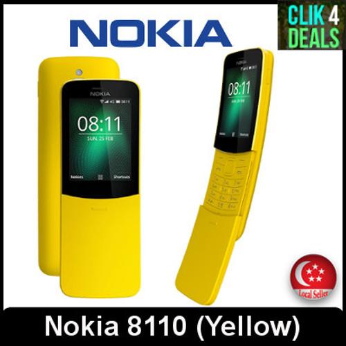Nokia 8110 / 4GB ROM / 512MB RAM / Black / Yellow