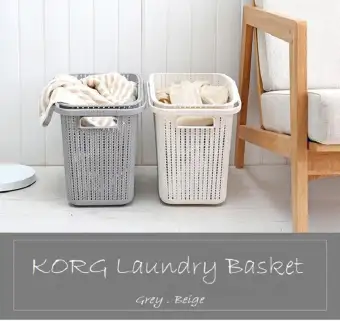 stackable laundry baskets