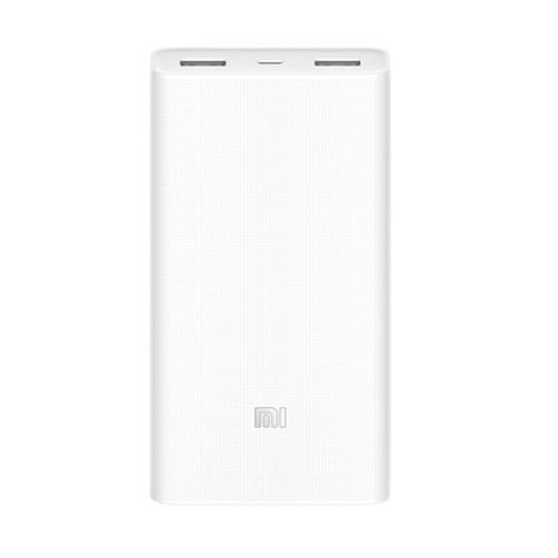 Xiaomi Mi Powerbank 20000mAh 2C (White) QC 3.0 Dual Ports Power Bank