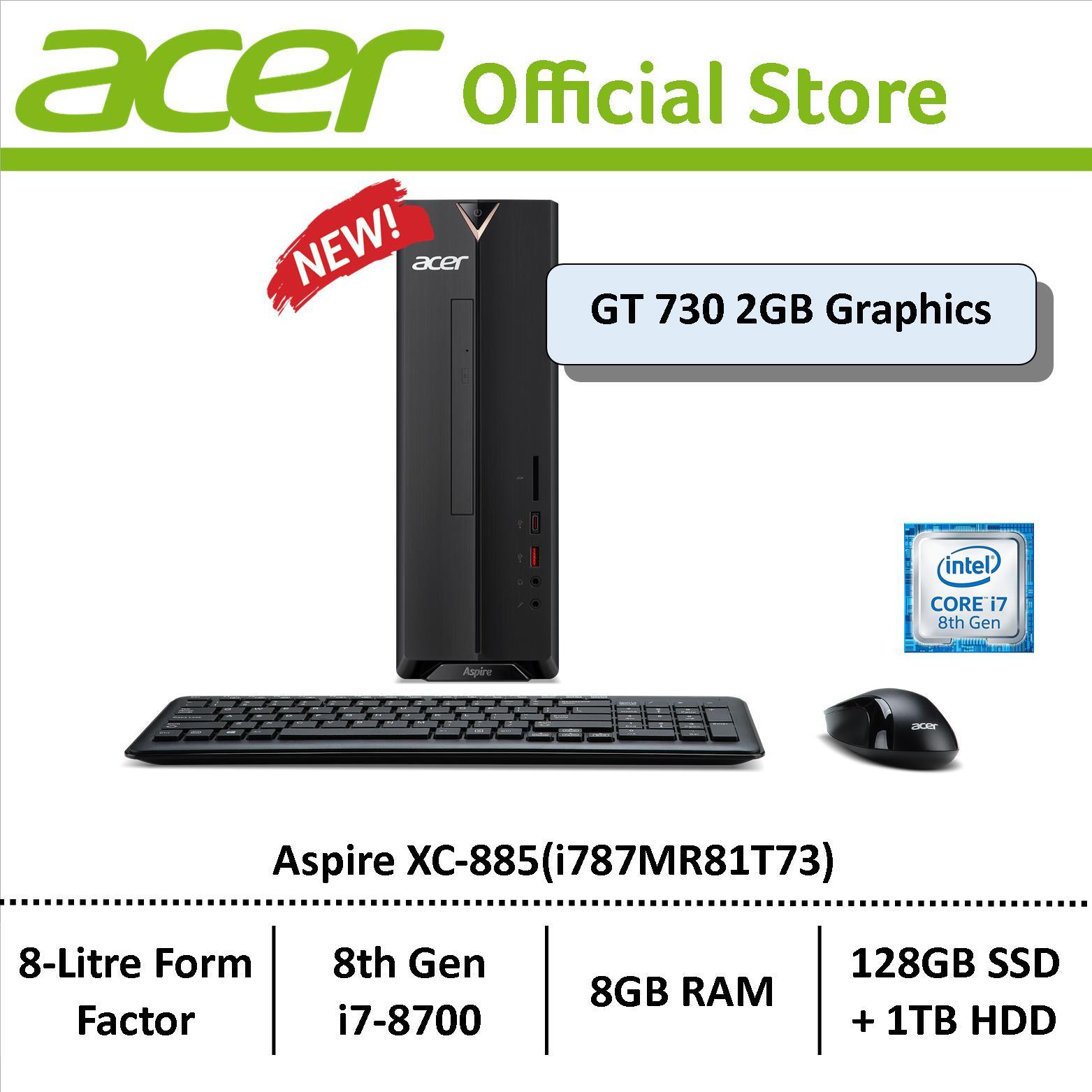 Acer Aspire XC-885 (i787MR81T73) Mini-Desktop