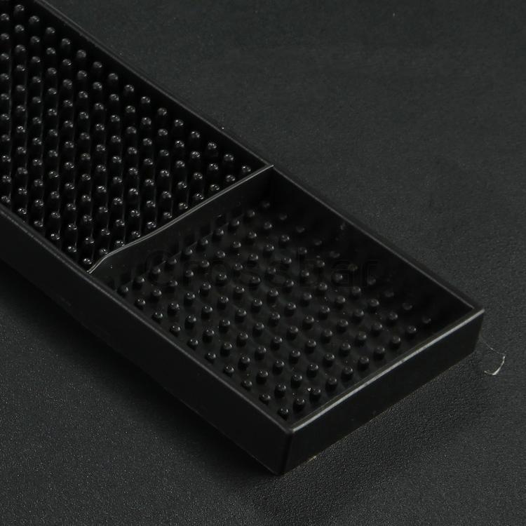 Thanh Nhựa PVC Hình Chữ Nhật Thanh Chống Trượt Keo Mềm Thanh Lọc Đệm Nước Bệ Quầy Bar Mat Bệ Quầy Bar Đệm Chống Thấm Nước