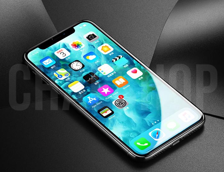 KnightShield 5D Infinity Iphone Full Tempered Glass (Black Rim) All Iphone Model