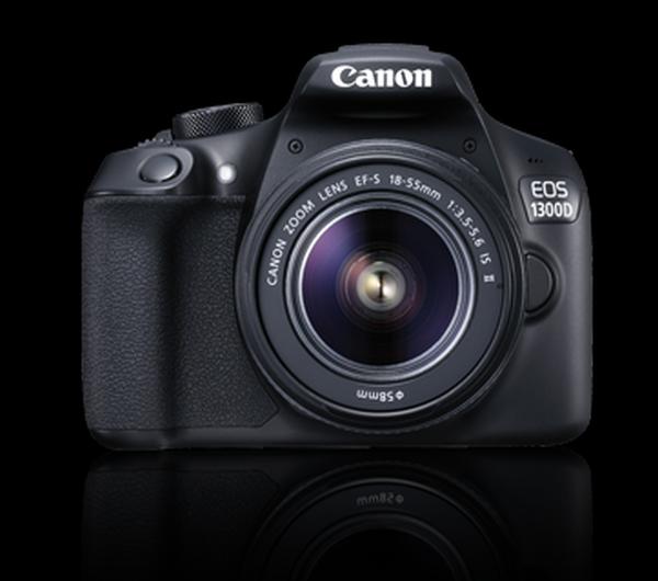 Canon EOS 1300D with EFs18-55mm II is Kit Black -export only