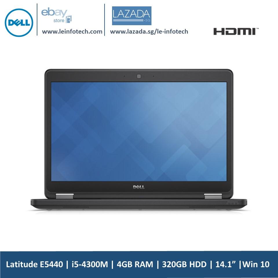 Dell Latitude E5440 Ultrabook 14'' LED intel 4th Gen i5-4300U 1.9Ghz 4GB RAM 320GB HDD HDMI Win 10 intel HD...
