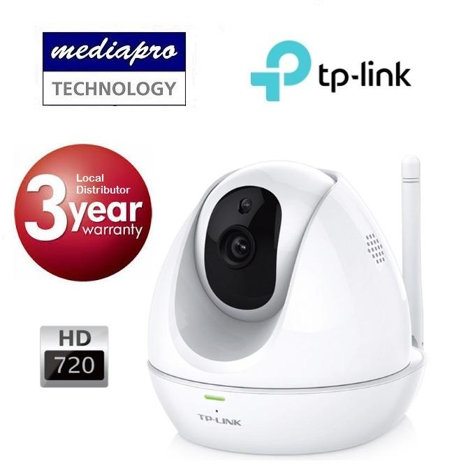 TP-Link NC450 HD Pan/Tilt Wi-Fi Camera – 3 Year Local Distributor Warranty – with Night Vision & 2-way Audio