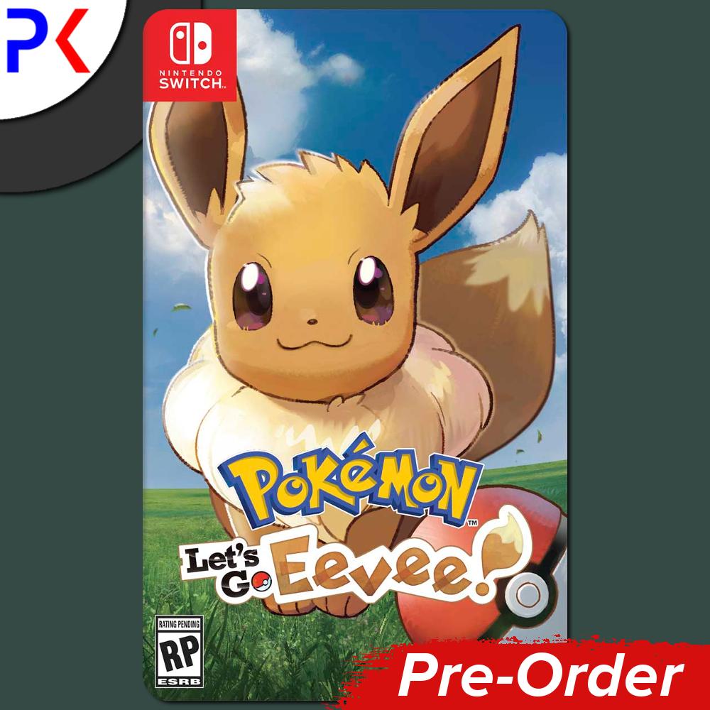 [Pre-Order] Nintendo Switch Pokemon: Let's Go, Pikachu! / Eevee! & Pokeball Plus (Ships earliest 16 November)