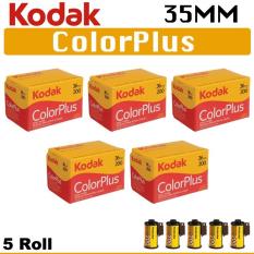 5 Roll Kodak 35mm Color Plus 200 Negative Roll Film 36 Exposure